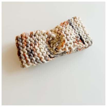 Strick Haarband Twist aus Wolle „Colorado“ - Kleinkind - Dubi.li 