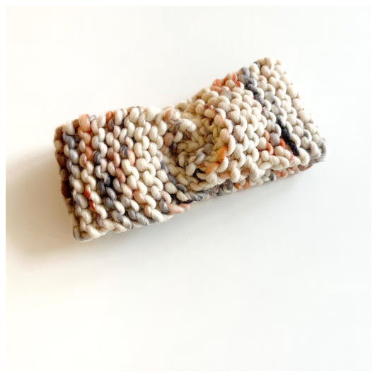 Strick Haarband Twist aus Wolle „Colorado“ - Kleinkind - Dubi.li 