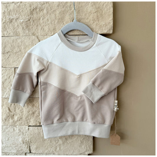 Sweater mit Teilung Gr. 74