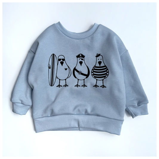 Sweater "Möwenzeit" Kentucky Blue