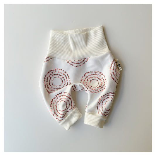 Babyhose Retro Kreise