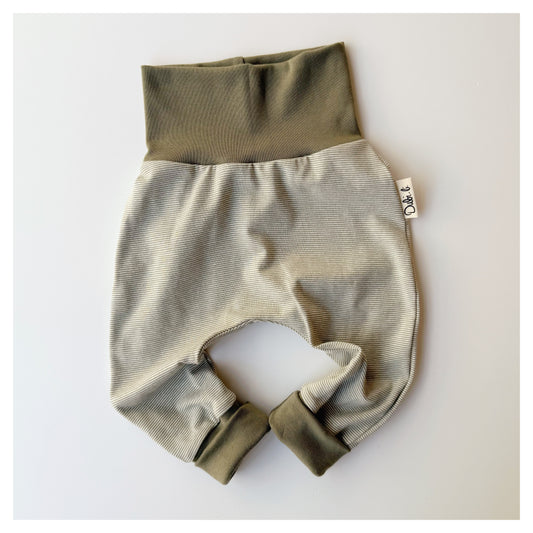 Babyhose Stripes green
