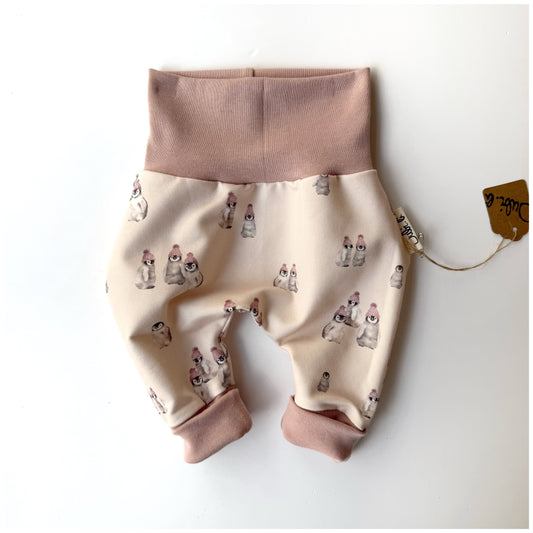Babyhose Pinguine Rosa