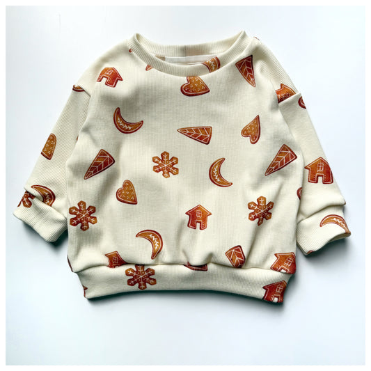 Sweater Rib Jersey Lebkuchen