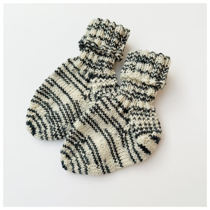 Baby Söckchen Sprinkle - creme/black