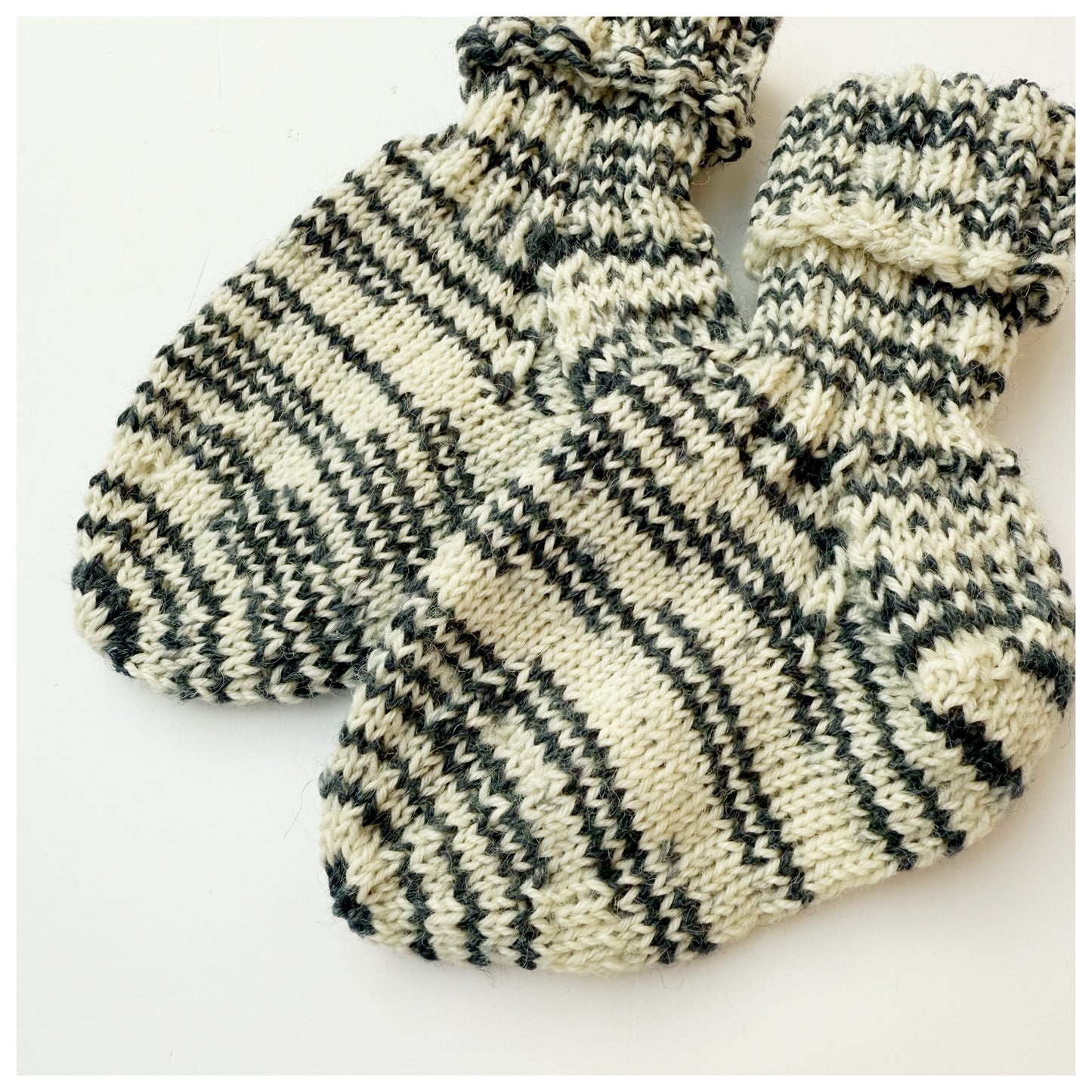 Baby Söckchen Sprinkle - creme/black