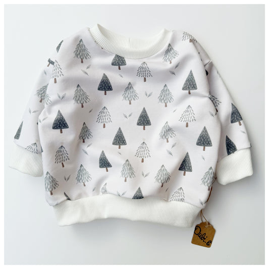 Sweater Winter Trees Gr. 68, 80, 86