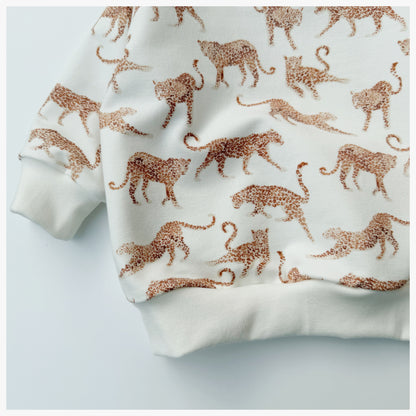 Sweater Leopards Gr. 68, 80, 86, 92 &116
